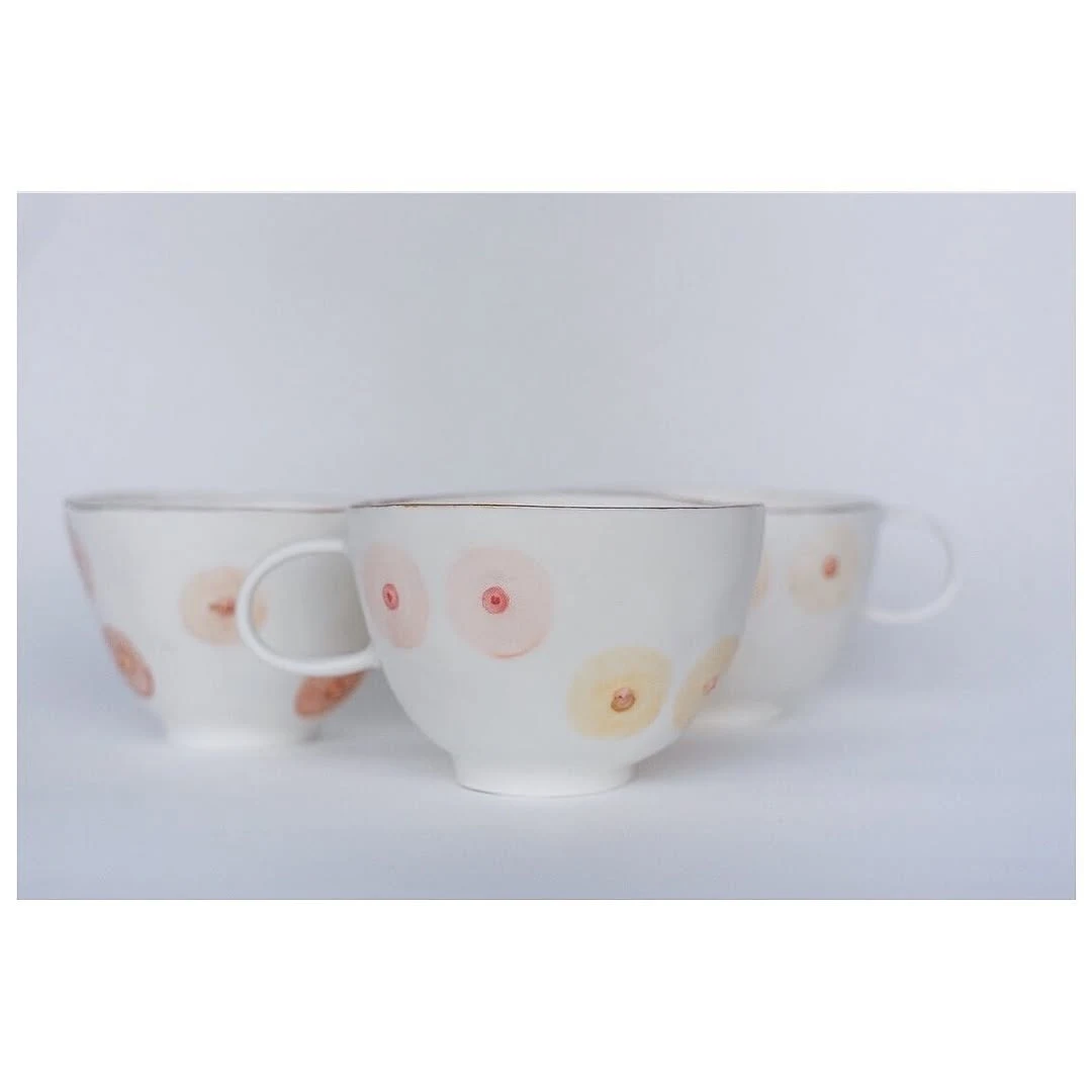 Female Cup. Фарфор · Глазурь, 2022